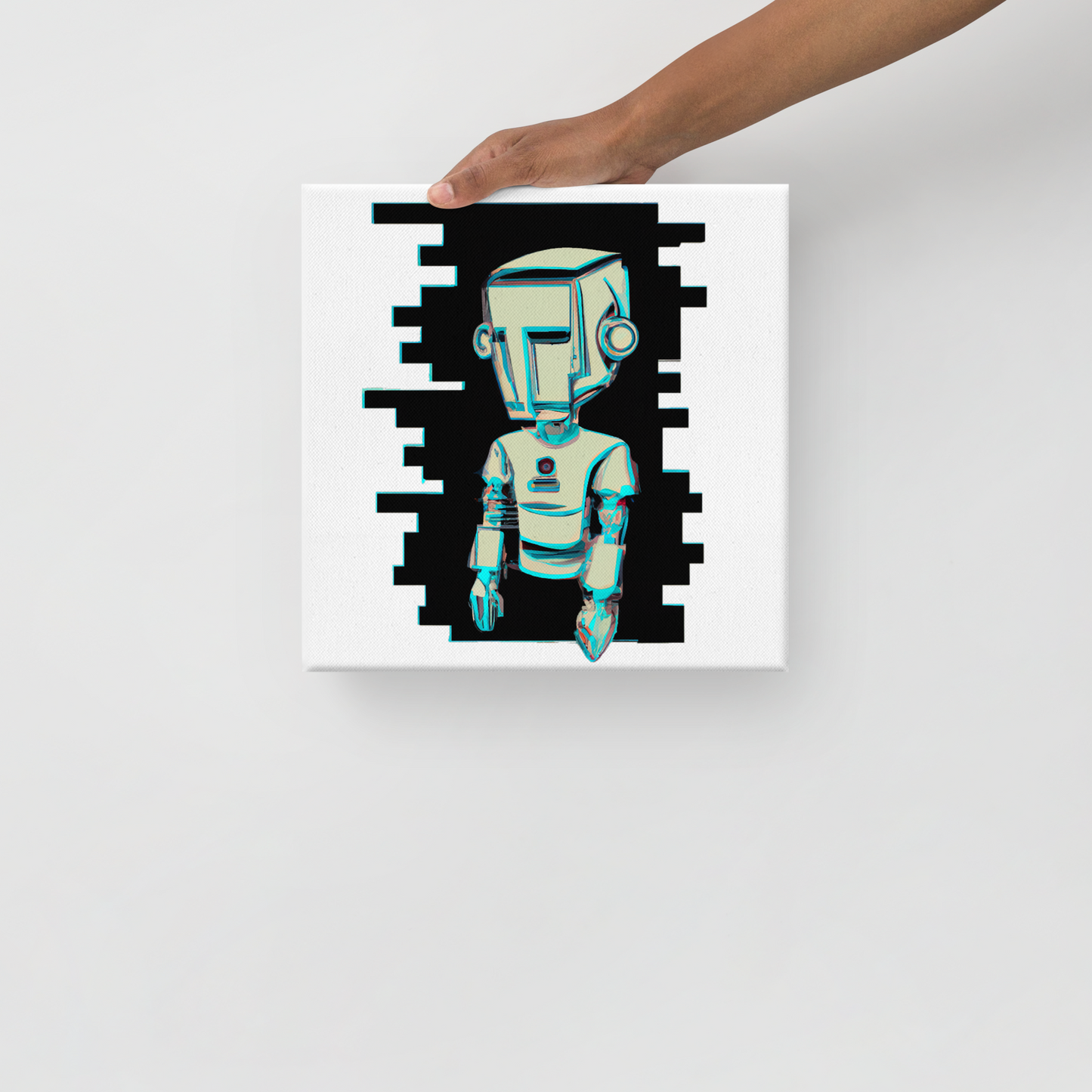 SOULED OUT "Sad Robot 1" Canvas