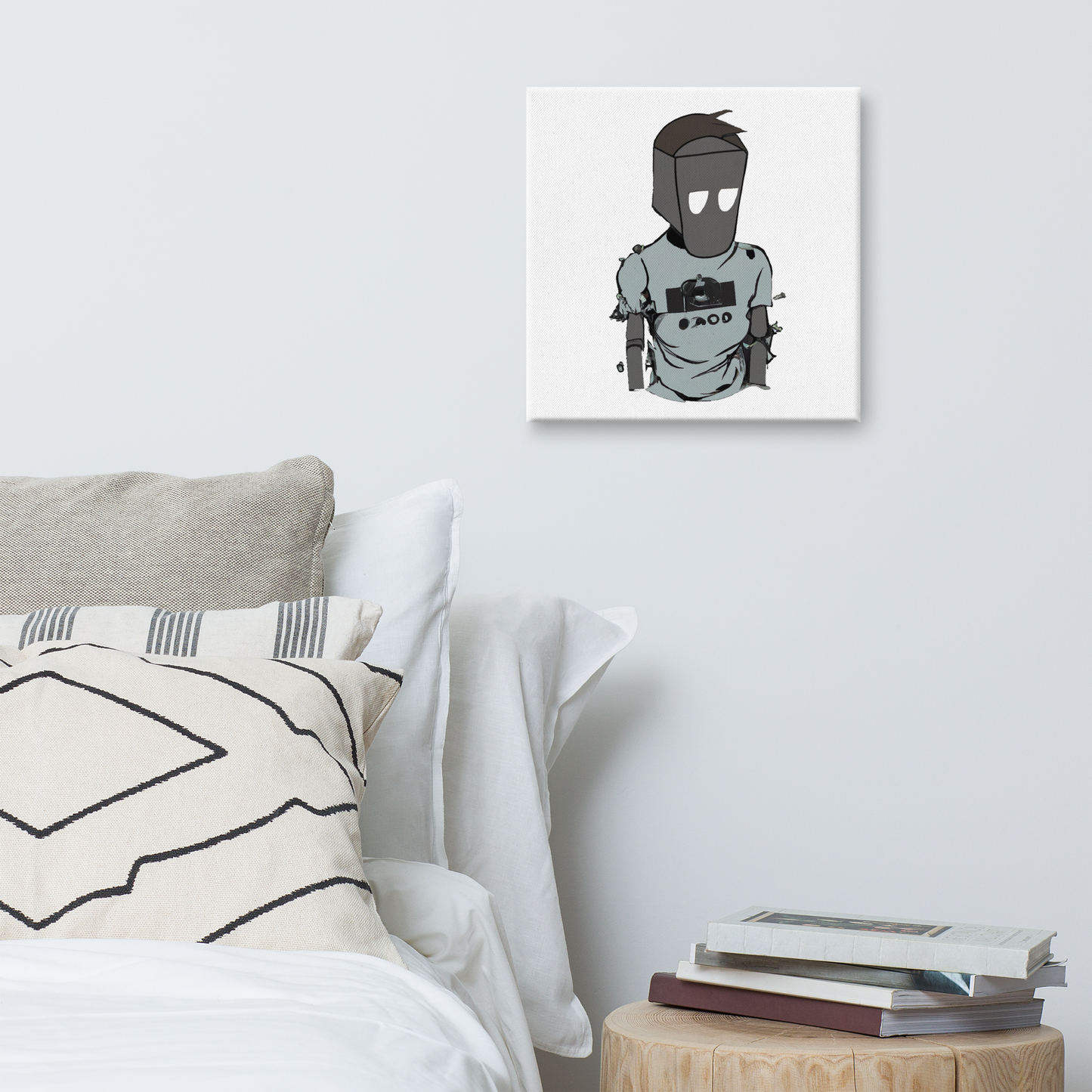 SOULED OUT "Sad Robot 2" Canvas