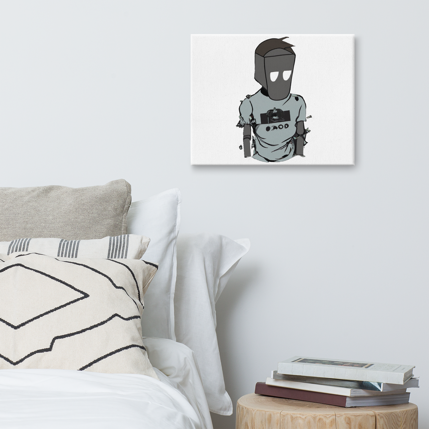 SOULED OUT "Sad Robot 2" Canvas