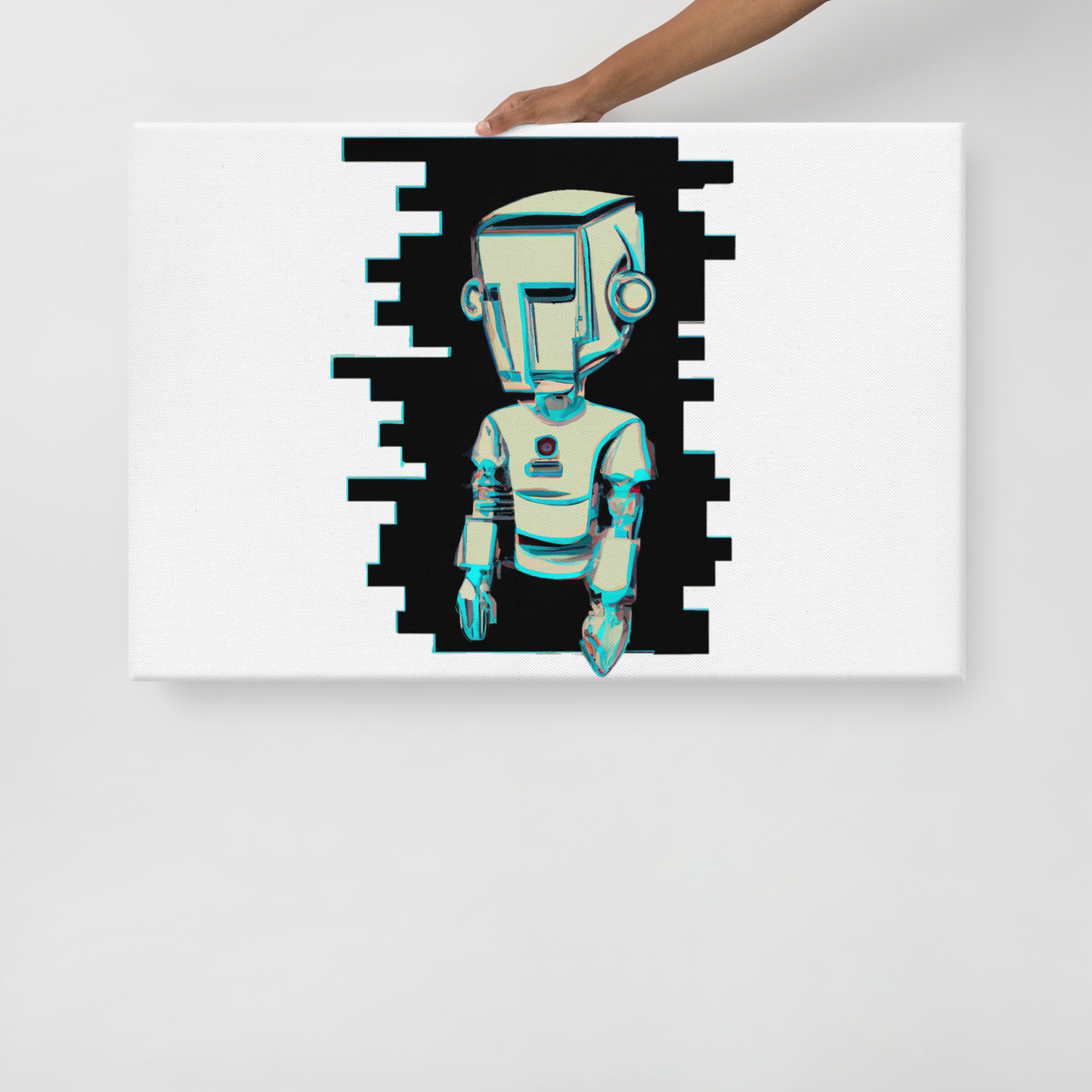 SOULED OUT "Sad Robot 1" Canvas